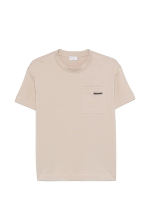 Brunello Cucinelli chest pocket T-shirt - Neutrals
