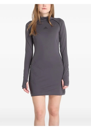 adidas logo-print dress - Grey