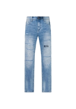 RTA Bryant distressed skinny jeans - Blue