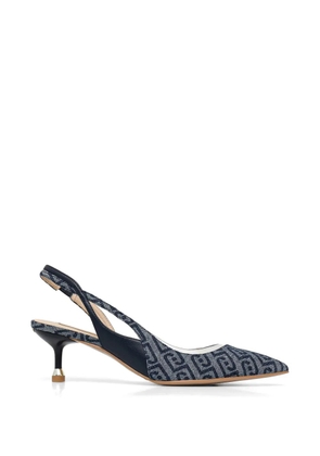 LIU JO denim slingback pumps - Blue