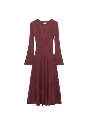 Simkhai Genna flared long-sleeve dress