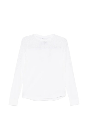 Varley Samia seamless long-sleeve T-shirt - White