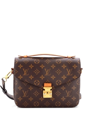 Louis Vuitton Pre-Owned Pochette Metis Monogram Canvas crossbody bag - Brown