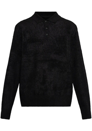 AllSaints Abel polo shirt - Black