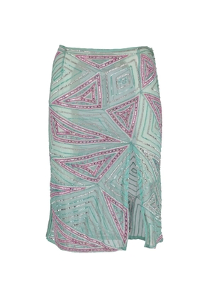 Julien Macdonald sequinned skirt - Blue