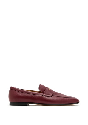 Tod's plaque-detail loafers - Red