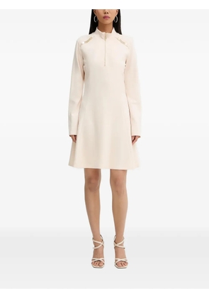 LIU JO Milano chain detail mini dress - Neutrals