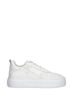 Copenhagen panelled leather sneakers - White
