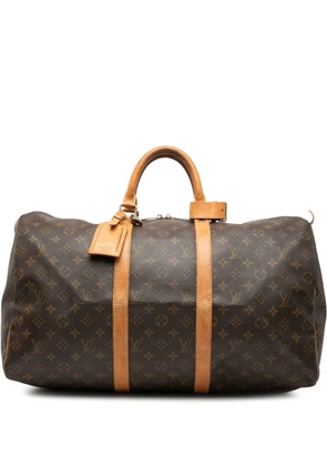 Louis Vuitton Pre-Owned 1995 Monogram Keepall 50 travel bag - Brown