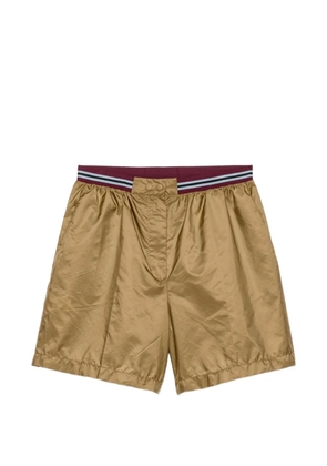 Prada lightweight Re-Nylon bermuda shorts - Neutrals