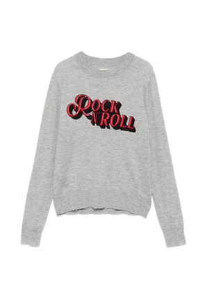 Zadig&Voltaire crew-neck long-sleeve sweater - Grey