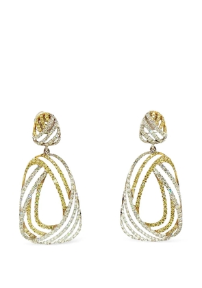 HYT Jewelry diamond dangle earrings - Yellow