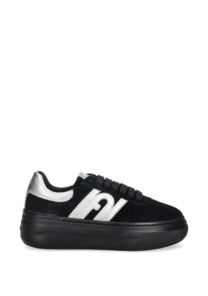 Furla logo-detail sneakers - Black