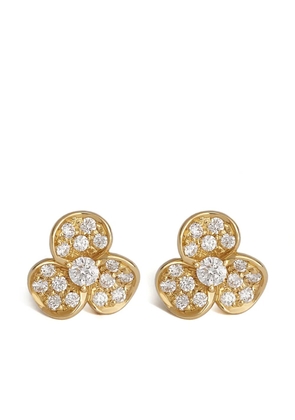 LEO PIZZO 18kt yellow gold Candy Flora diamond earrings