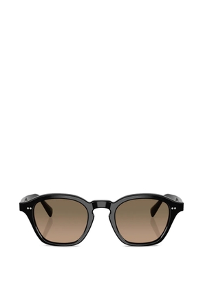 Oliver Peoples Eyles round-frame sunglasses - Black