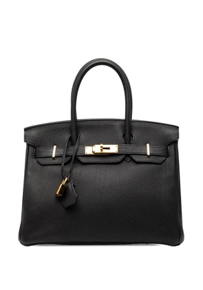 Hermès Pre-Owned 2015 Togo Birkin Retourne 30 handbag - Black