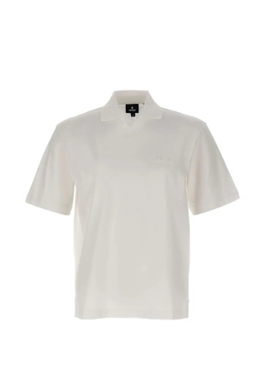 Mackage V-neck logo-plaque T-shirt - White