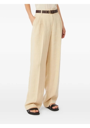 Max Mara linen trousers - Neutrals