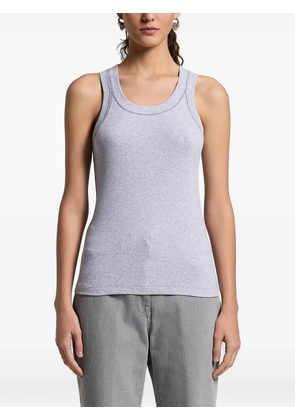 Peserico round-neck tank top - Grey
