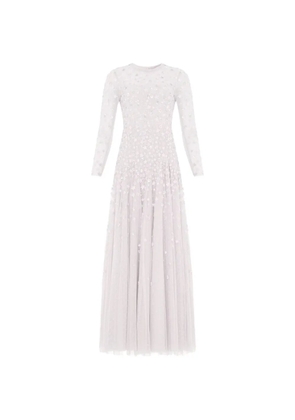 Needle & Thread Starry Nights round-neck gown maxi dress - Blue