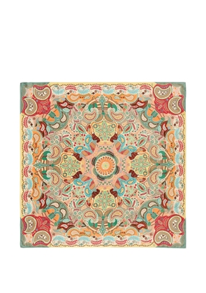 Bimba y Lola paisley-print scarf - Yellow