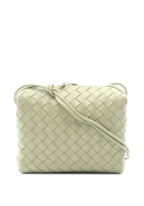 Bottega Veneta Pre-Owned 2012-2026 Small Leather Intrecciato Camera Bag crossbody bag - Green
