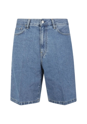 Carhartt WIP Landon logo-patch five-pocket shorts - Blue