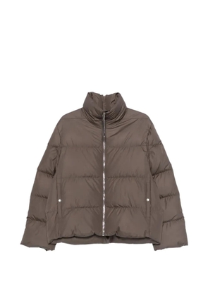 Moncler + Rick Owens Cyclopic puffer jacket - Brown