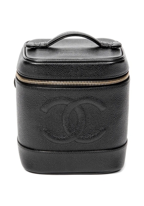 CHANEL Pre-Owned 2002-2003 CC vanity bag - Black