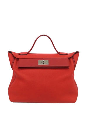 Hermès Pre-Owned 2019 Maurice and Swift 24/24 35 tote bag - Red