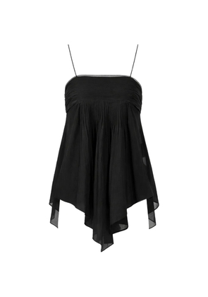 Christopher Esber Anemoni Cami pleated top - Black