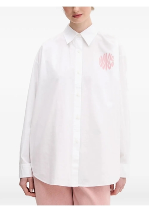 HUGO Elisana logo-print shirt - White