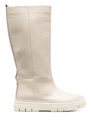Geox Isotte leather boots - Neutrals