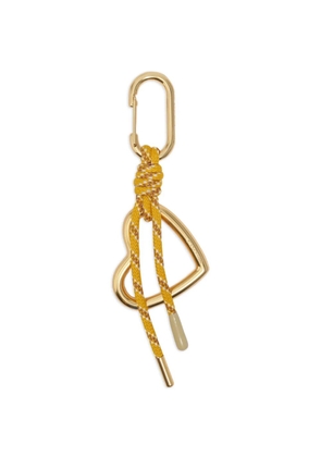 Bimba y Lola heart-charm carabiner-detail keyring - Gold