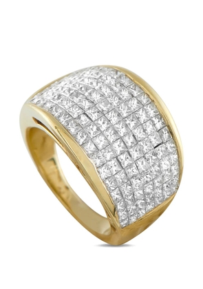 LB Exclusive embellished diamond ring - Gold
