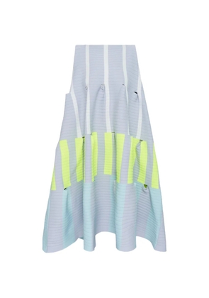 CFCL striped mini dress - Blue