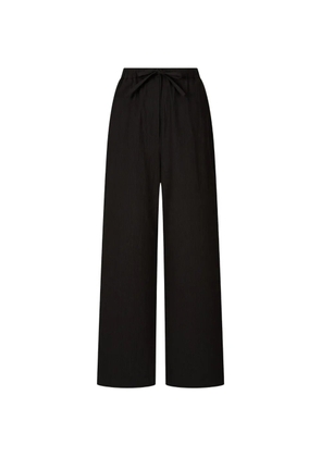 TOMBOY drawstring cotton trousers - Black