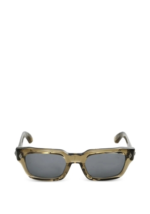 Chrome Hearts rectangle-frame sunglasses - Green