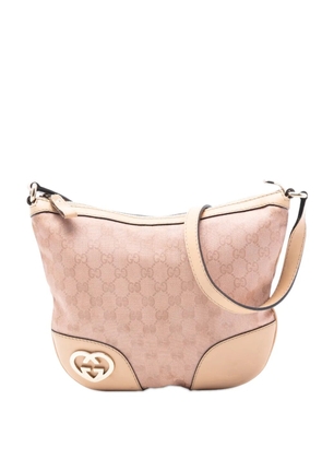 Gucci Pre-Owned 2016-2025 GG Canvas Lovely crossbody bag - Pink