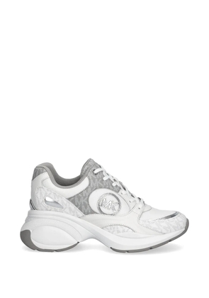 Michael Michael Kors Zuma logo-pattern sneakers - White