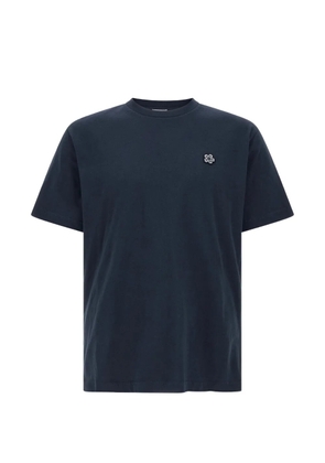 Kenzo flower-patch T-shirt - Blue
