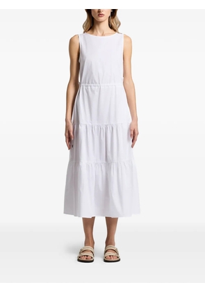 Peserico sleeveless midi dress - White