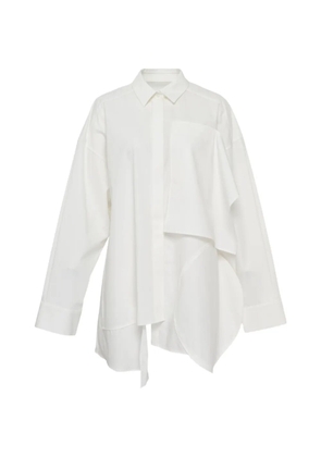 Enföld draped shirt - White