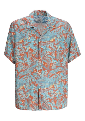 PS Paul Smith graphic-print shirt - Blue