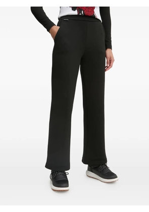 NEWLAND logo-patch track pants - Black