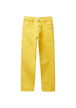 Versace straight jeans - Yellow