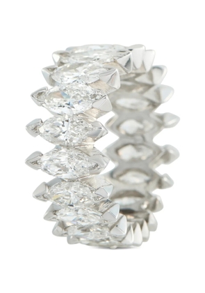 LB Exclusive embellished diamond ring - Silver