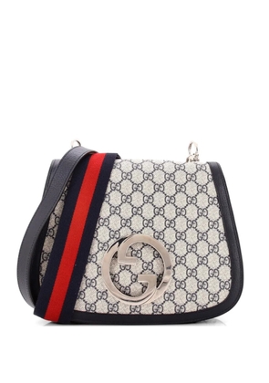 Gucci Pre-Owned Blondie NM Top Handle Bag GG Coated Canvas Medium satchel - Blue