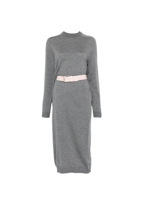 Moschino round neck dress - Grey