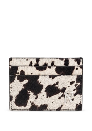 Represent logo detail cardholder - White